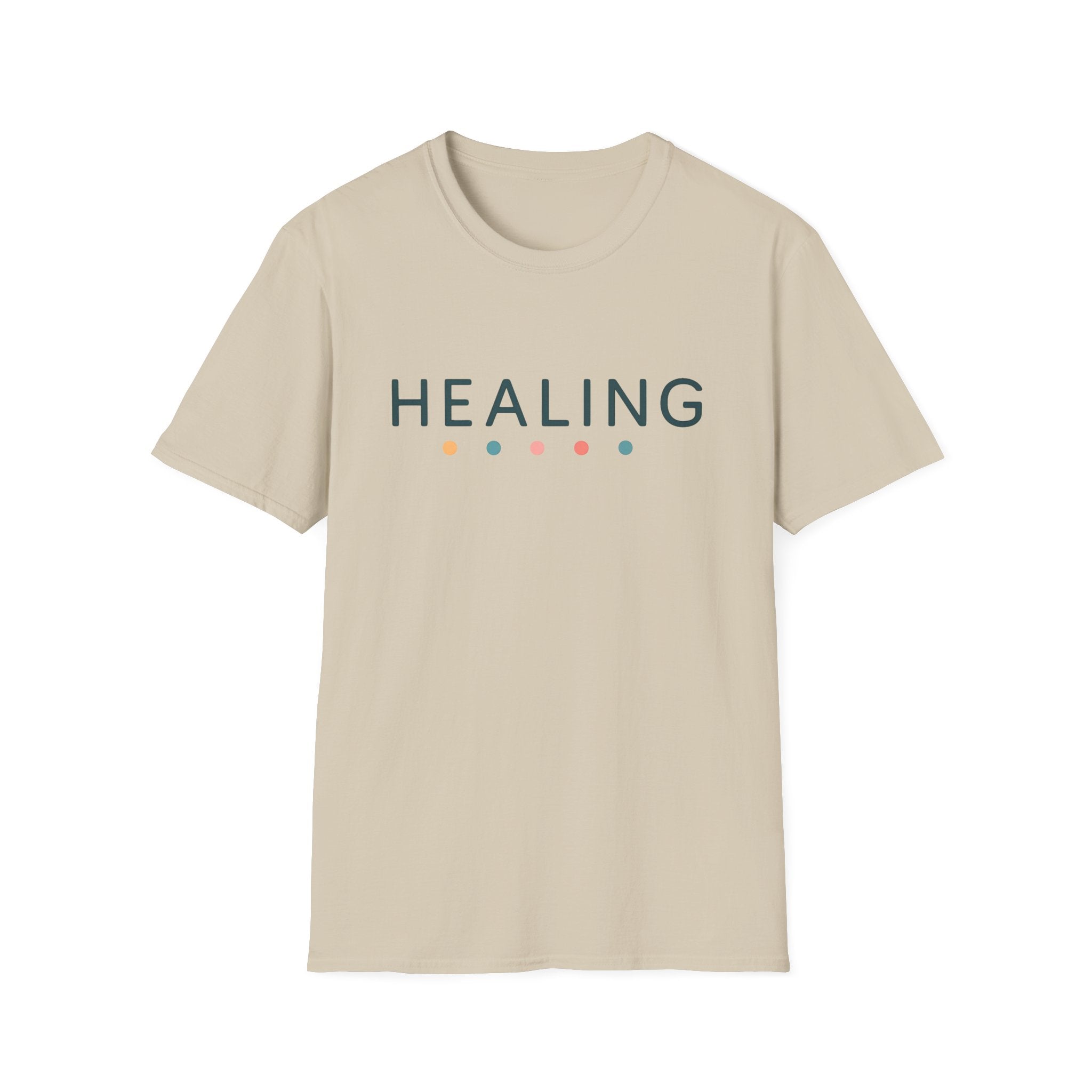 Healing T-Shirt – Unisex Softstyle Tee for Calm, Comfort & Self-Care | Mindfulness Gift for Wellness Lovers
