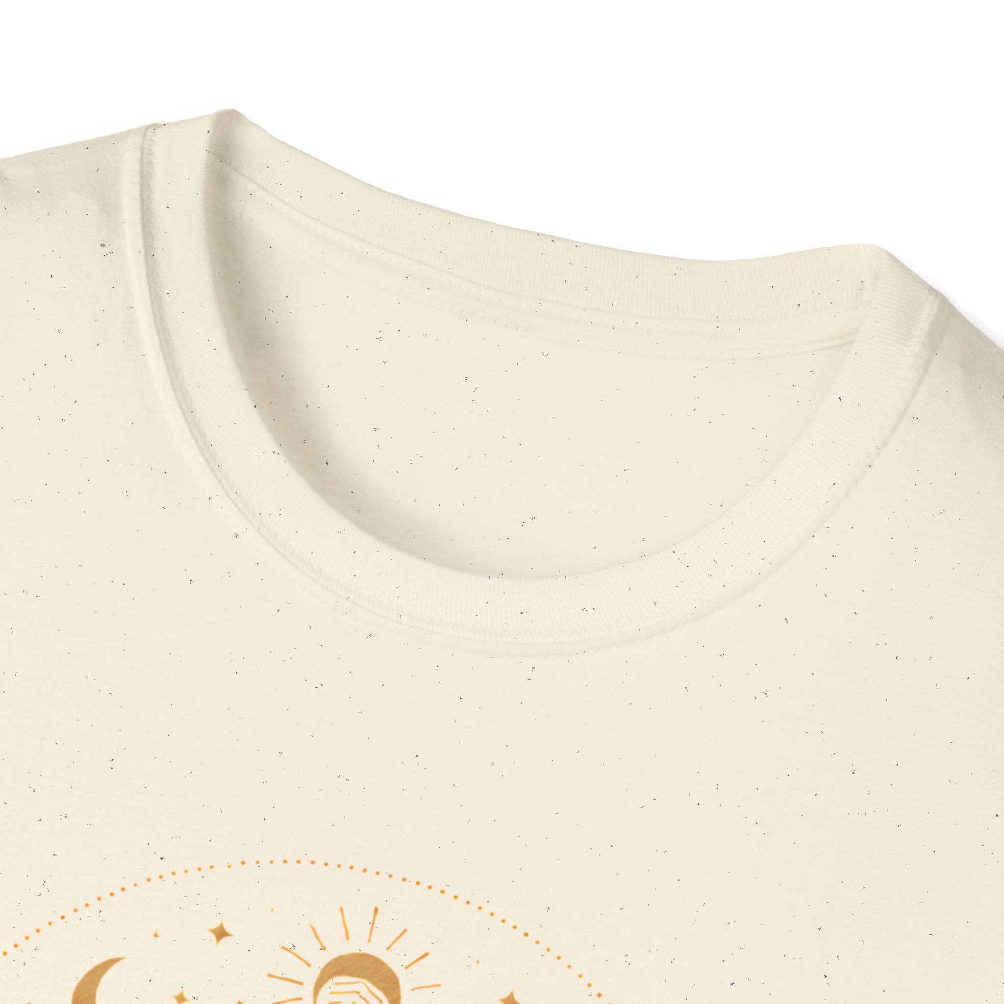 Golden Meditation Mandala T-Shirt