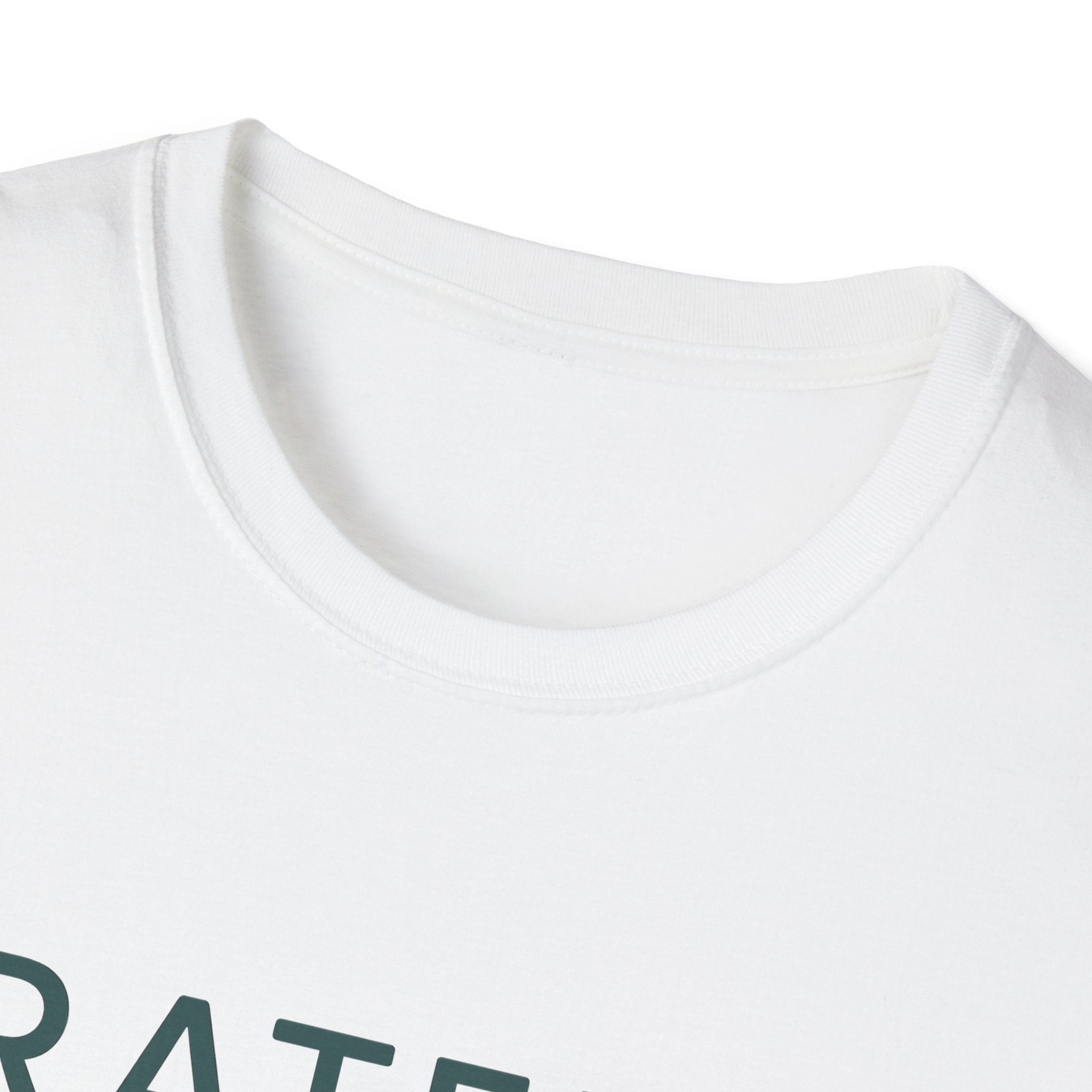 Grateful T-Shirt – Unisex Softstyle Tee for Calm, Comfort & Self-Care | Mindfulness Gift for Wellness Lovers