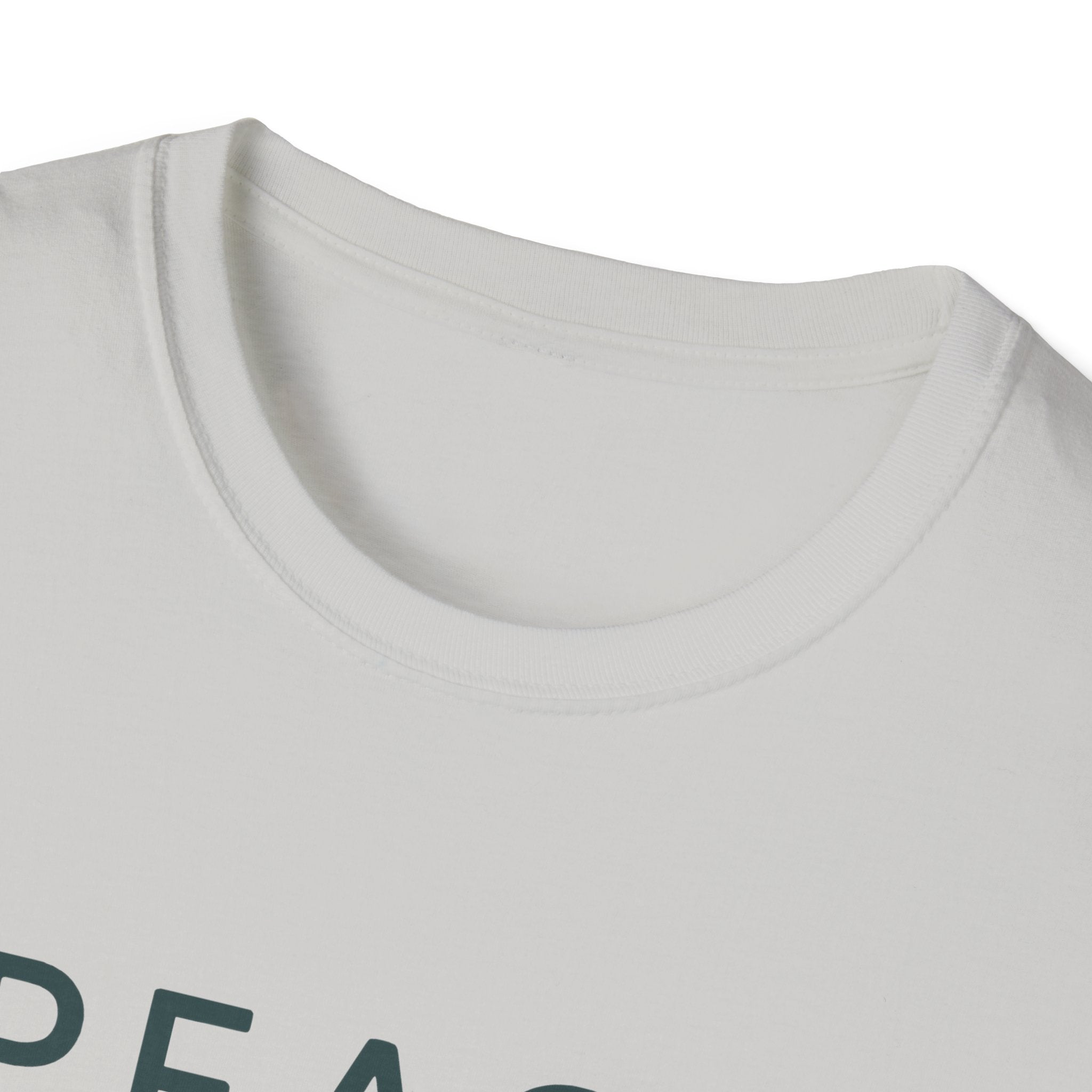 Peace T-Shirt – Unisex Softstyle Tee for Calm, Comfort & Self-Care | Mindfulness Gift for Wellness Lovers