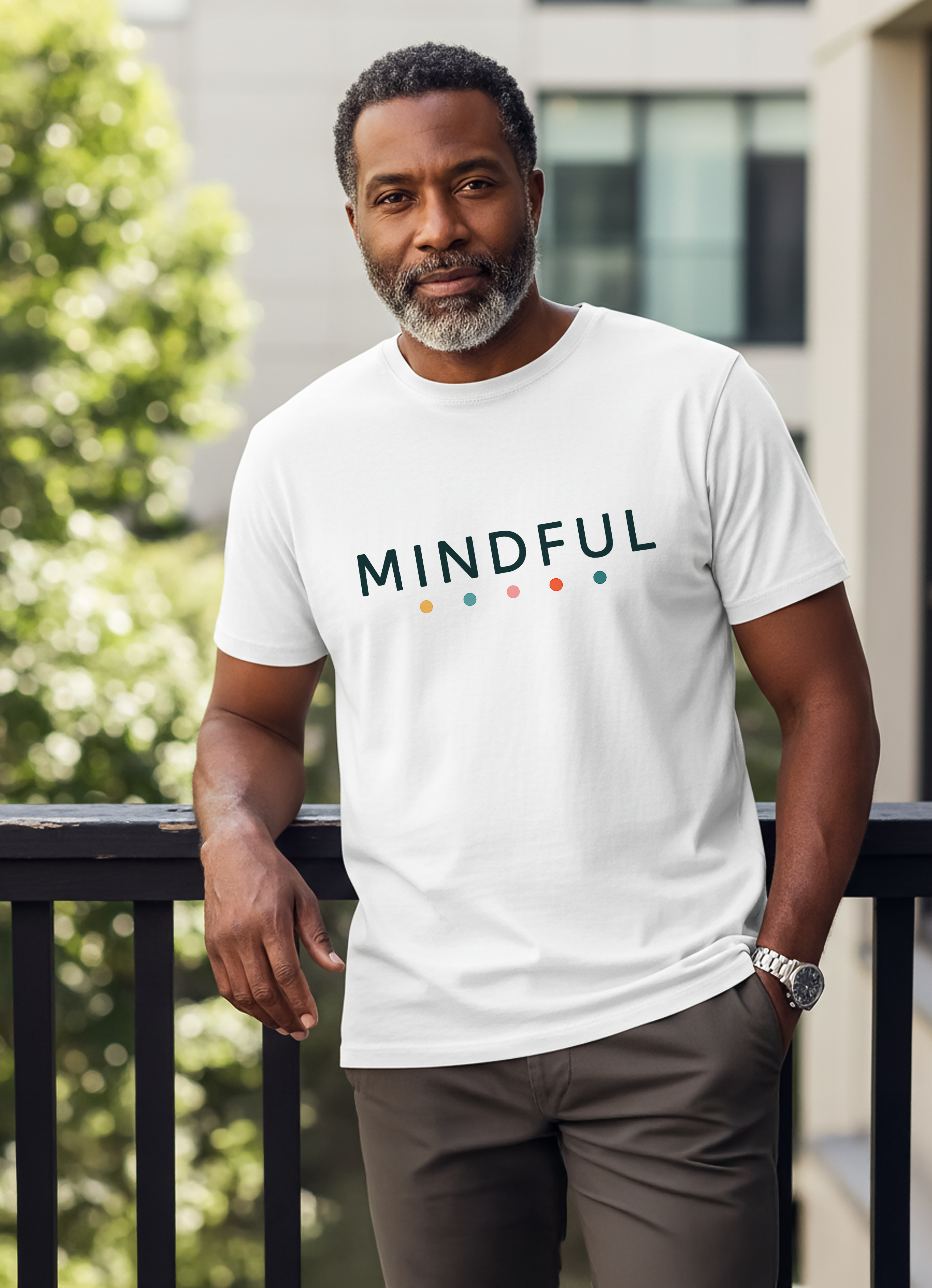 Mindful T-Shirt – Unisex Softstyle Tee for Calm, Comfort & Self-Care | Mindfulness Gift for Wellness Lovers