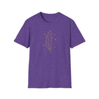 Shimmering Golden Feather T-Shirt