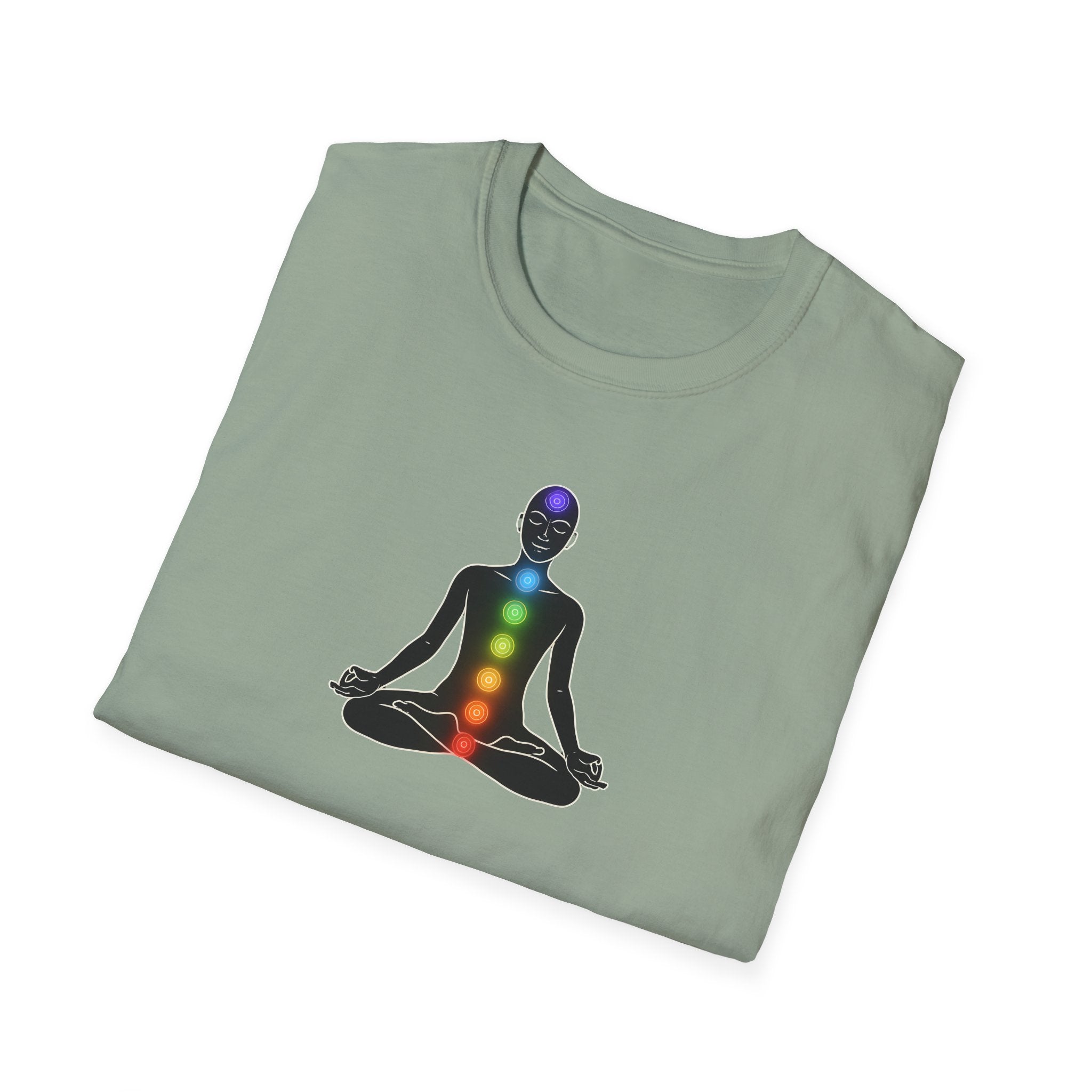 Chakra Meditation Diagram T-Shirt
