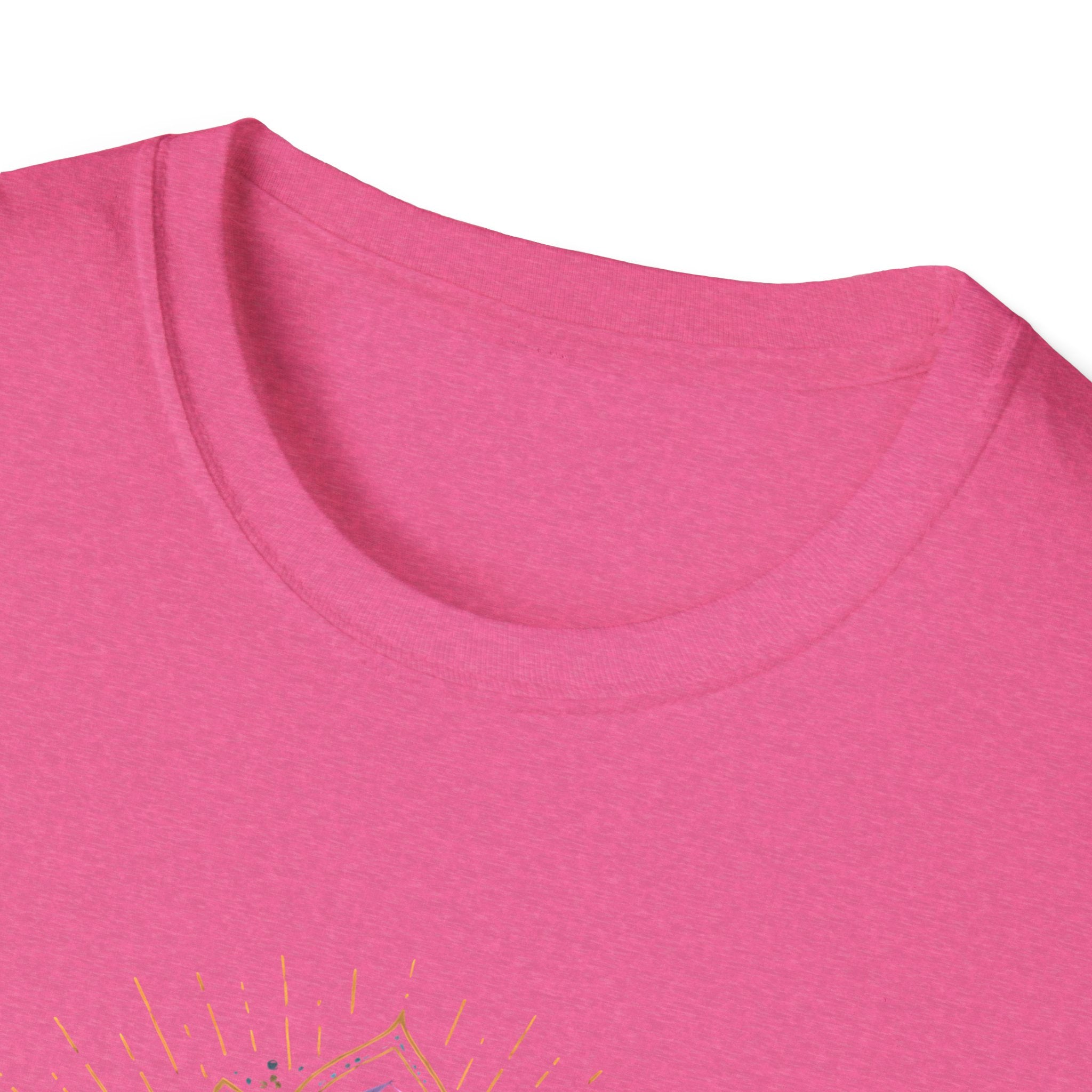 Blue Meditating Woman T-Shirt