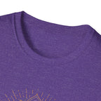 Blue Meditating Woman T-Shirt