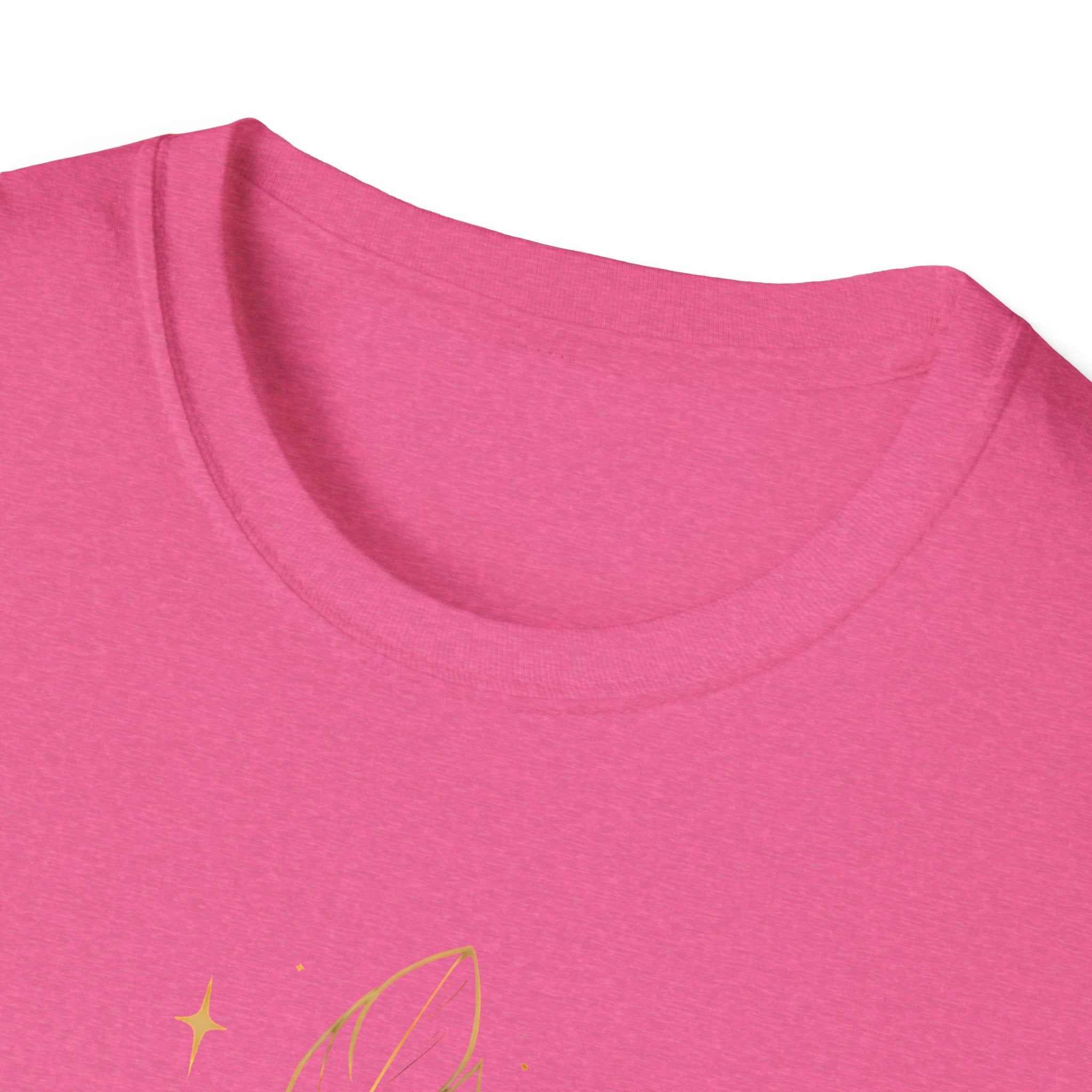Shimmering Golden Feather T-Shirt