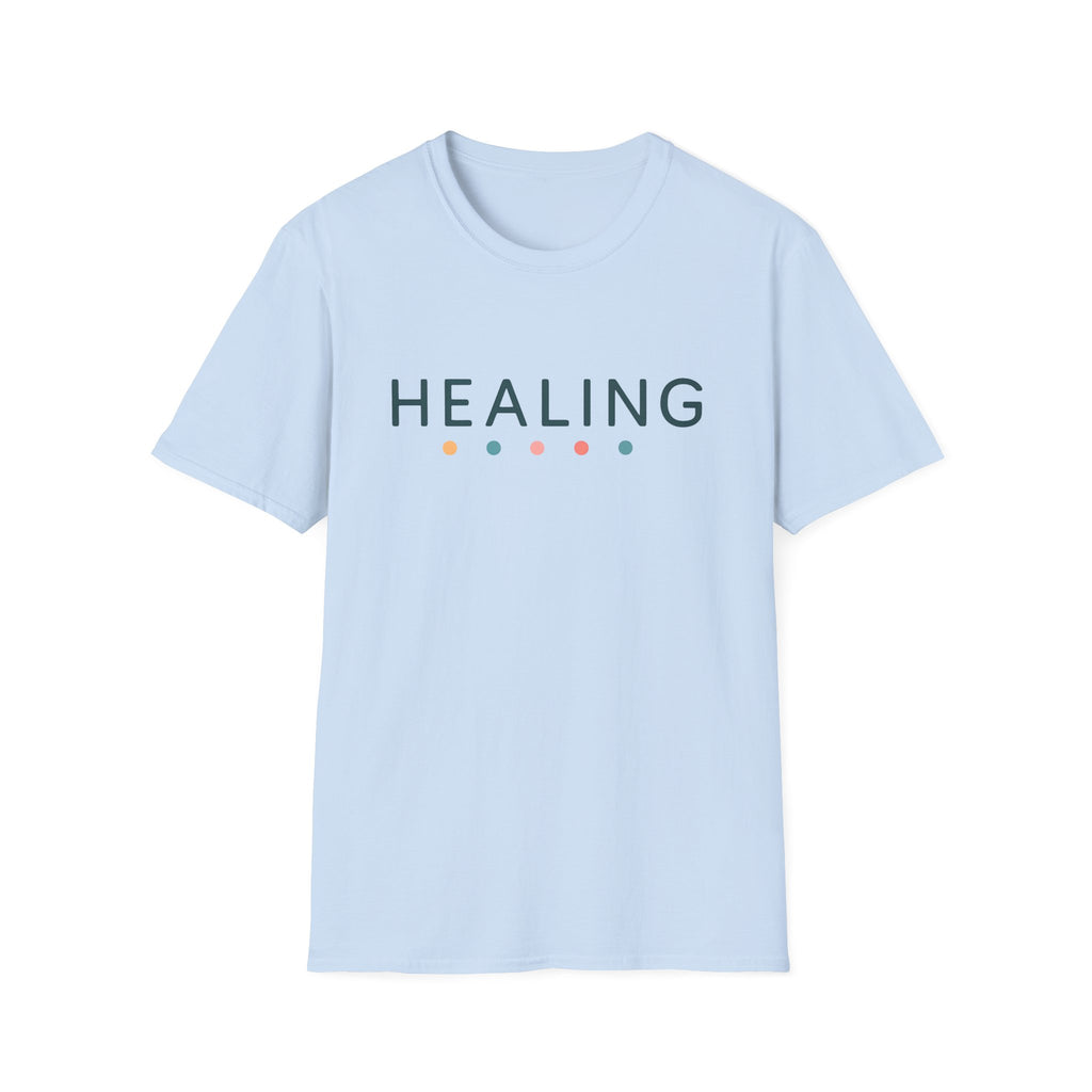 Healing T-Shirt – Unisex Softstyle Tee for Calm, Comfort & Self-Care | Mindfulness Gift for Wellness Lovers