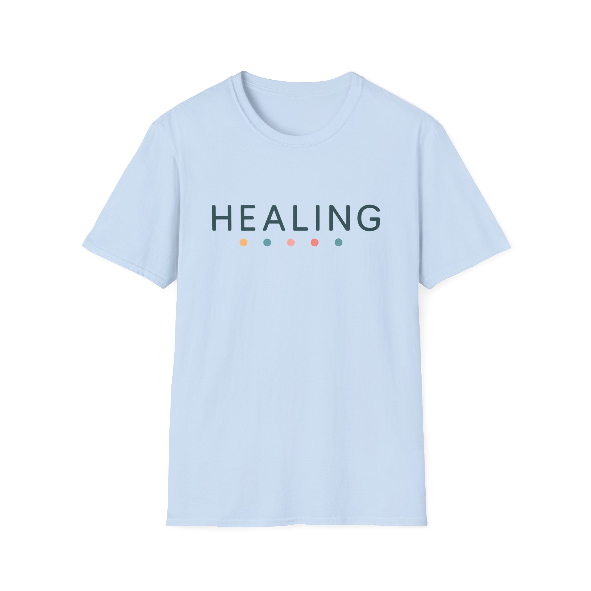 Healing T-Shirt – Unisex Softstyle Tee for Calm, Comfort & Self-Care | Mindfulness Gift for Wellness Lovers