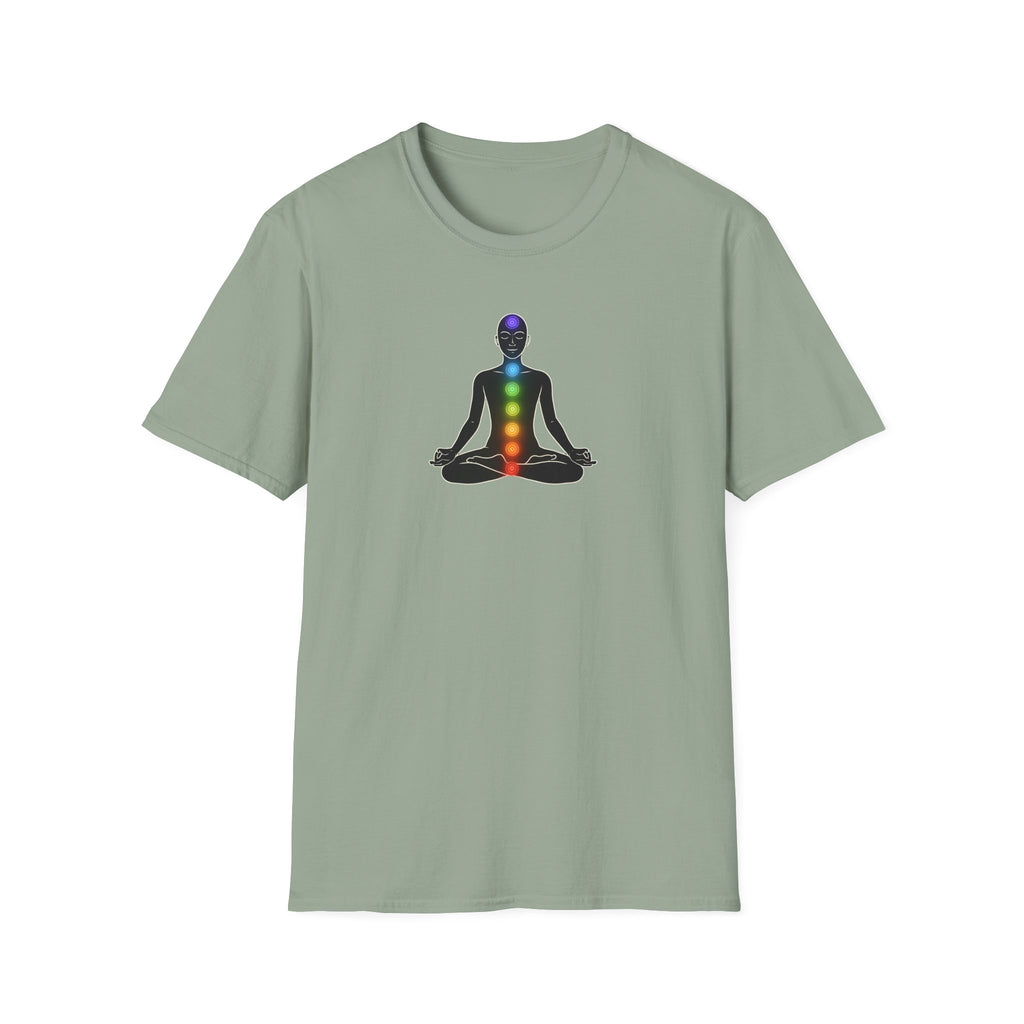 Chakra Meditation Diagram T-Shirt
