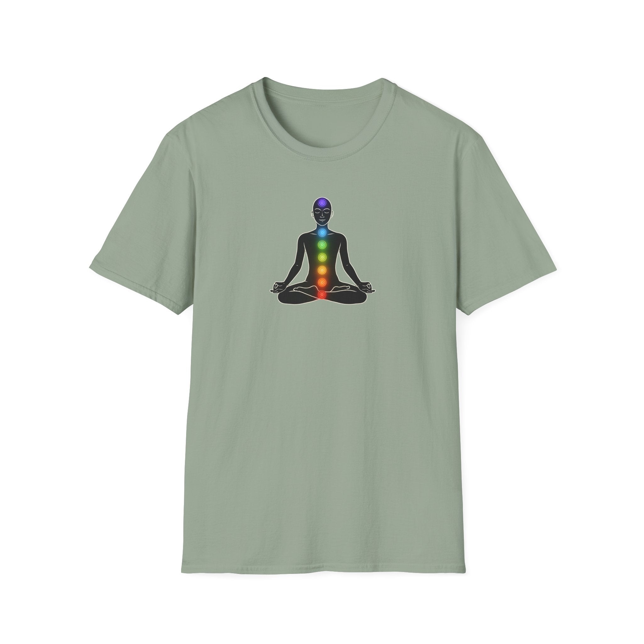 Chakra Meditation Diagram T-Shirt