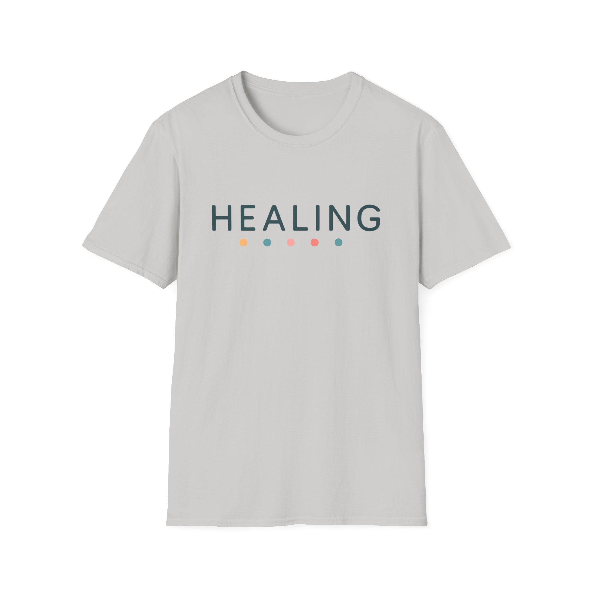 Healing T-Shirt – Unisex Softstyle Tee for Calm, Comfort & Self-Care | Mindfulness Gift for Wellness Lovers