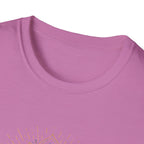 Blue Meditating Woman T-Shirt